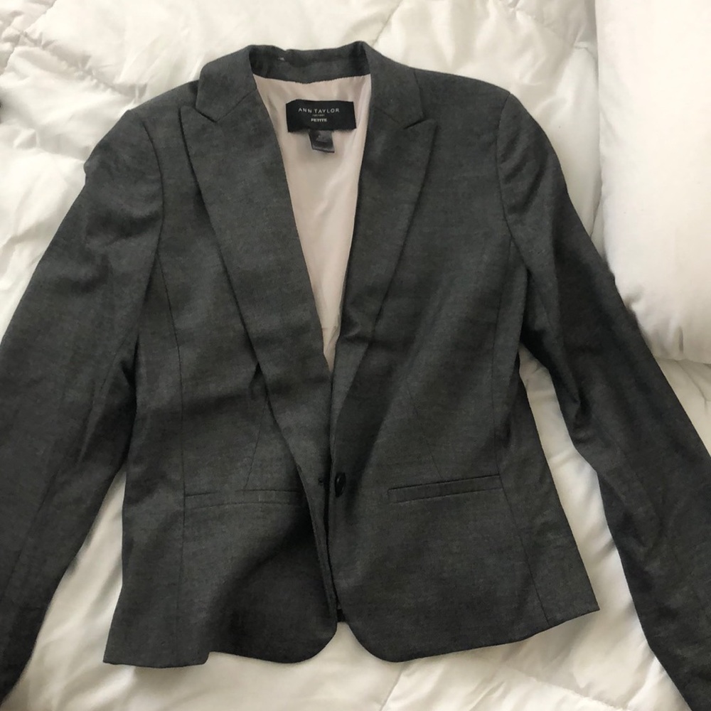 Petite Grey Blazer